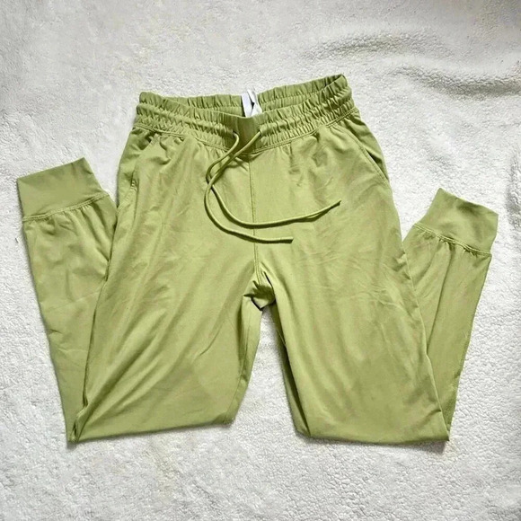 Fabletics Green High Waisted Performance Joggers - Picture 1 of 7